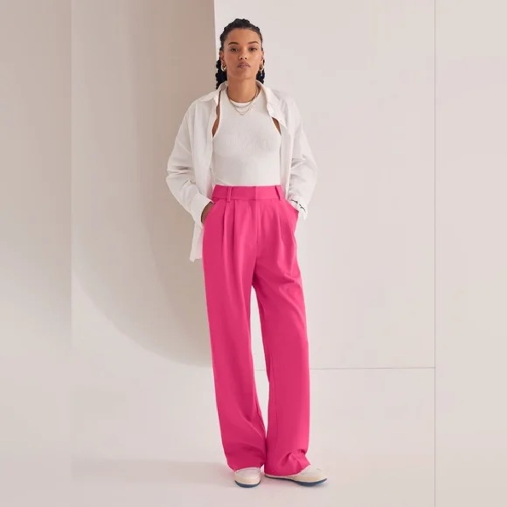 Favorite Daughter Favorite Pants in Hot Pink